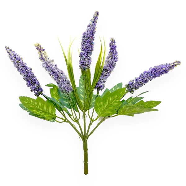 Buchet Artificial 5 Fire Veronica Violet